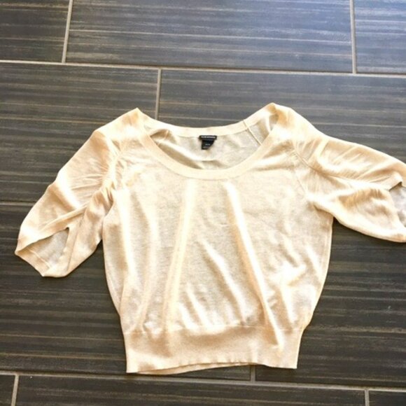 Club Monaco delicate oatmeal sweater size xs - Picture 1 of 13